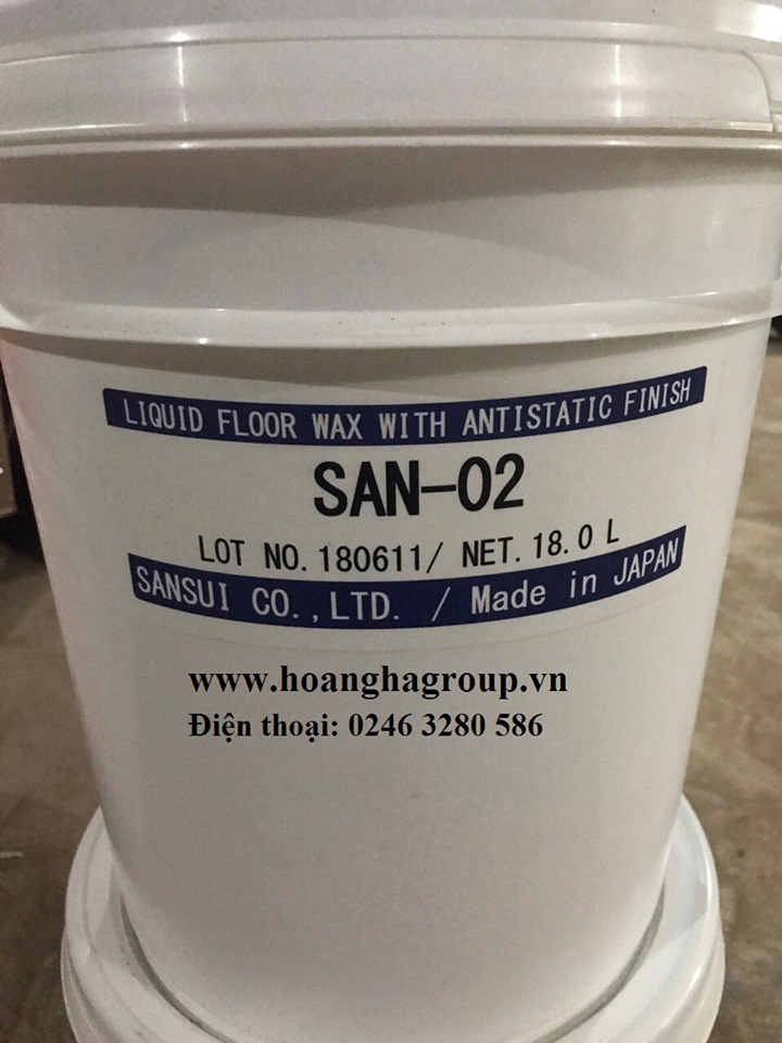 Wax phủ bóng chống tĩnh điện nhập khẩu Nhật Bản